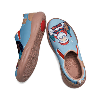 Cartoon Santa Claus Slip On