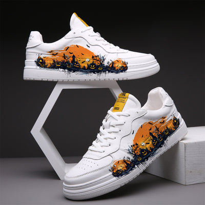 Halloween Pumpkin Low Top Sneaker