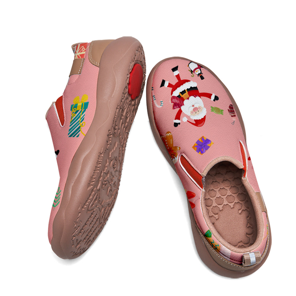 Christmas Santa Claus Kids Slip On