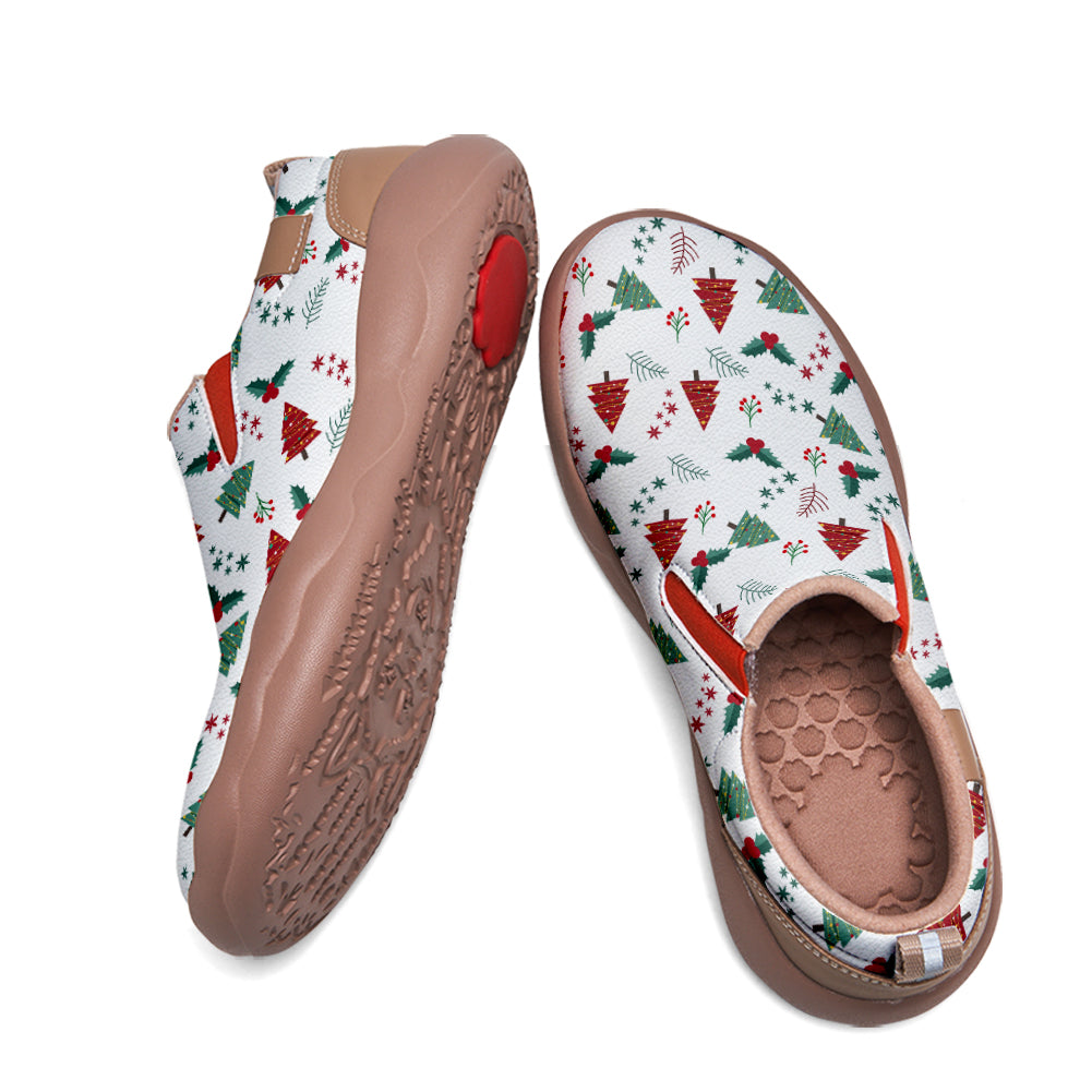 Christmas Tree Kids Slip On