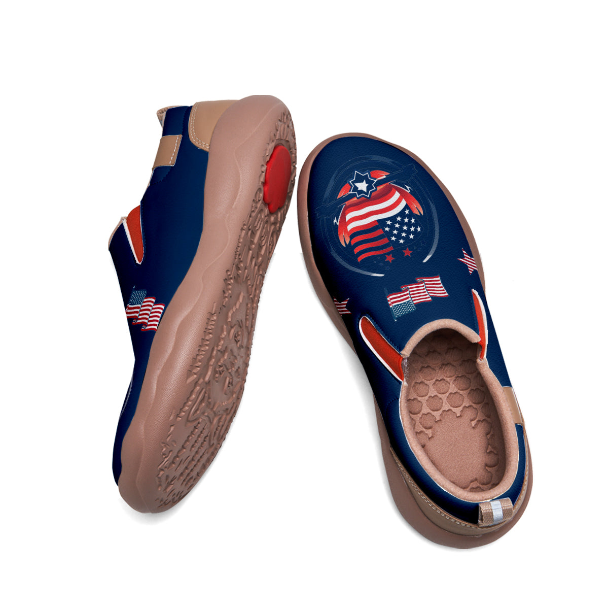 American Flag Slip On