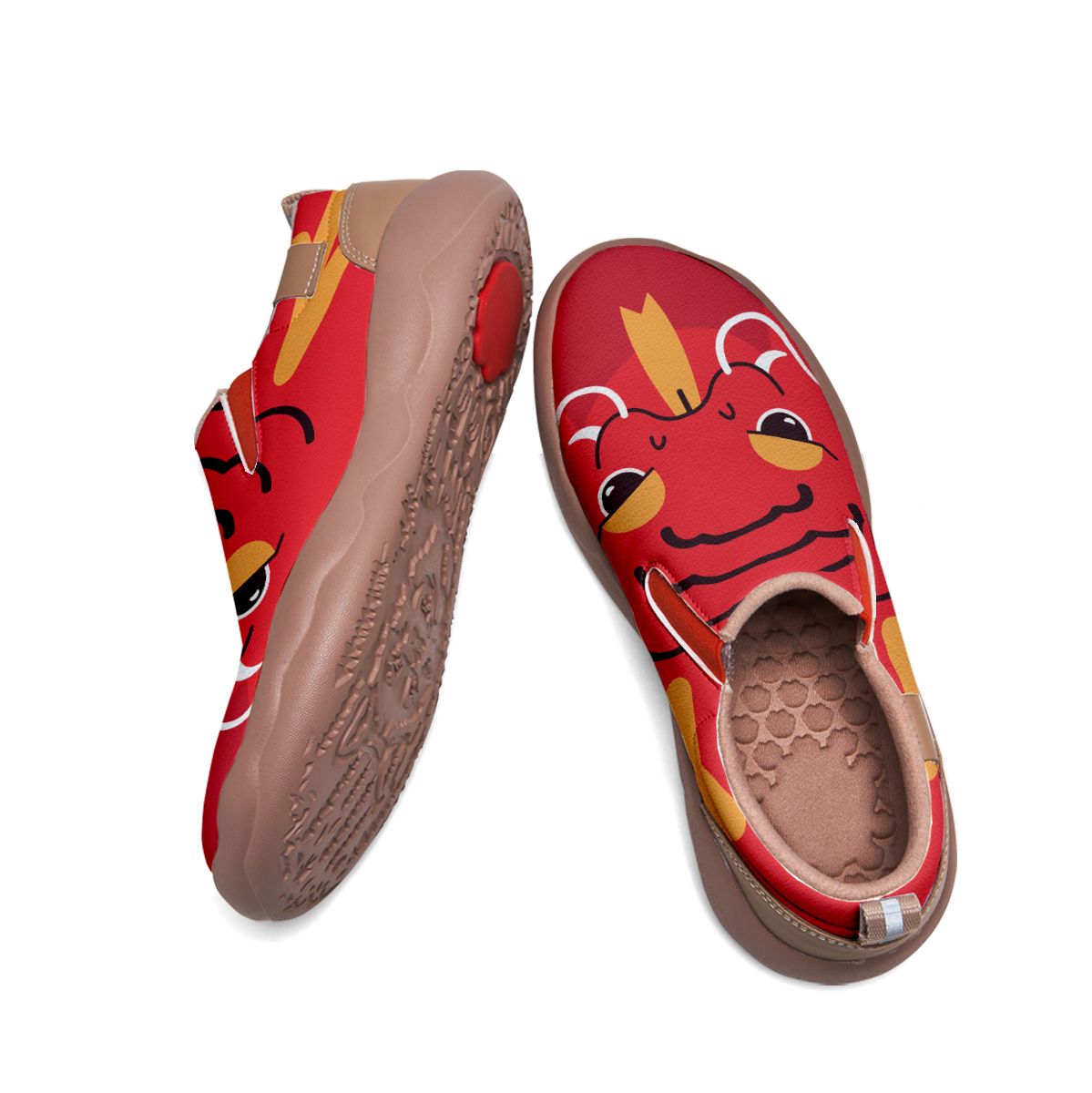 Dragon Face Kids Slip On