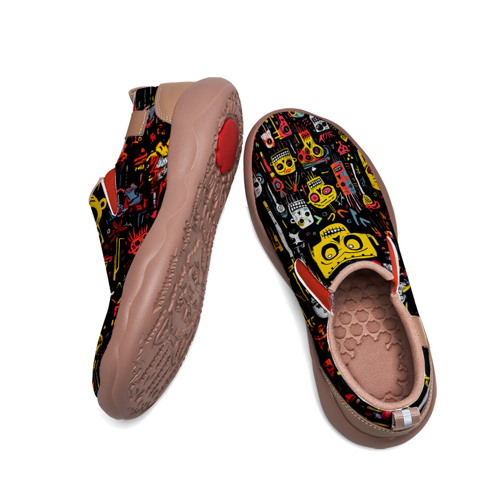 Scared Skull Slip On