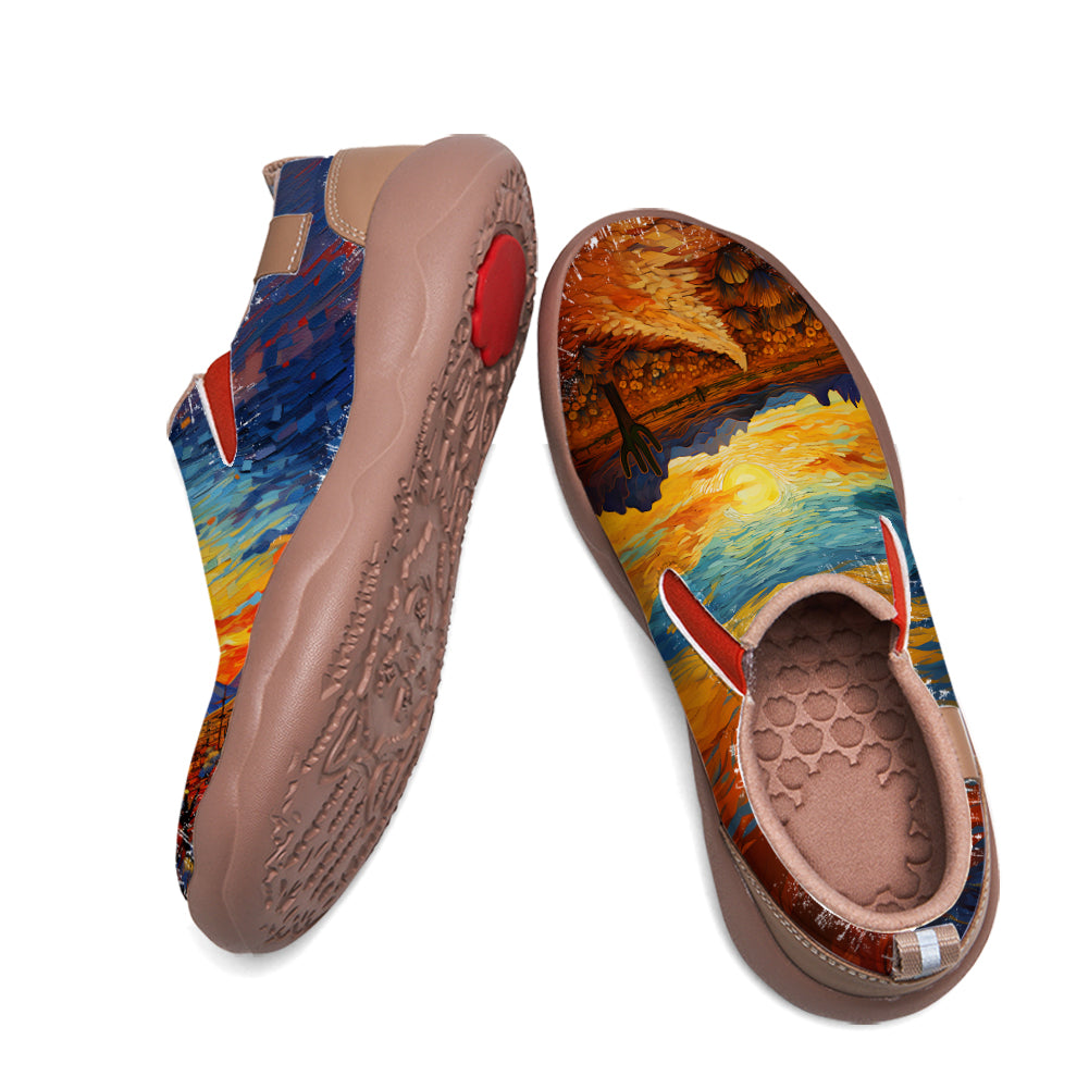 Starry Night Phoenix City Slip On