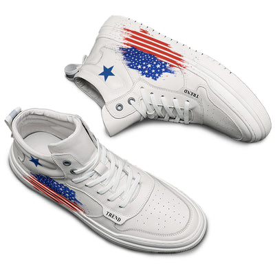 American Flag High Top Sneaker