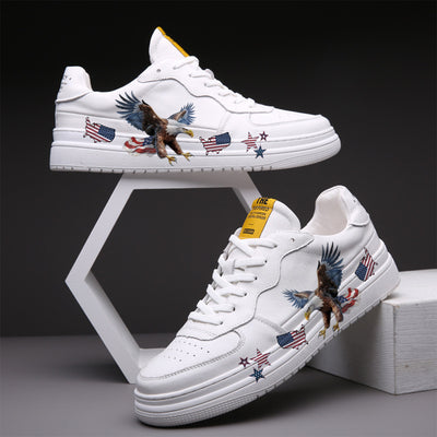 American Flag Eagle Low Top Sneaker