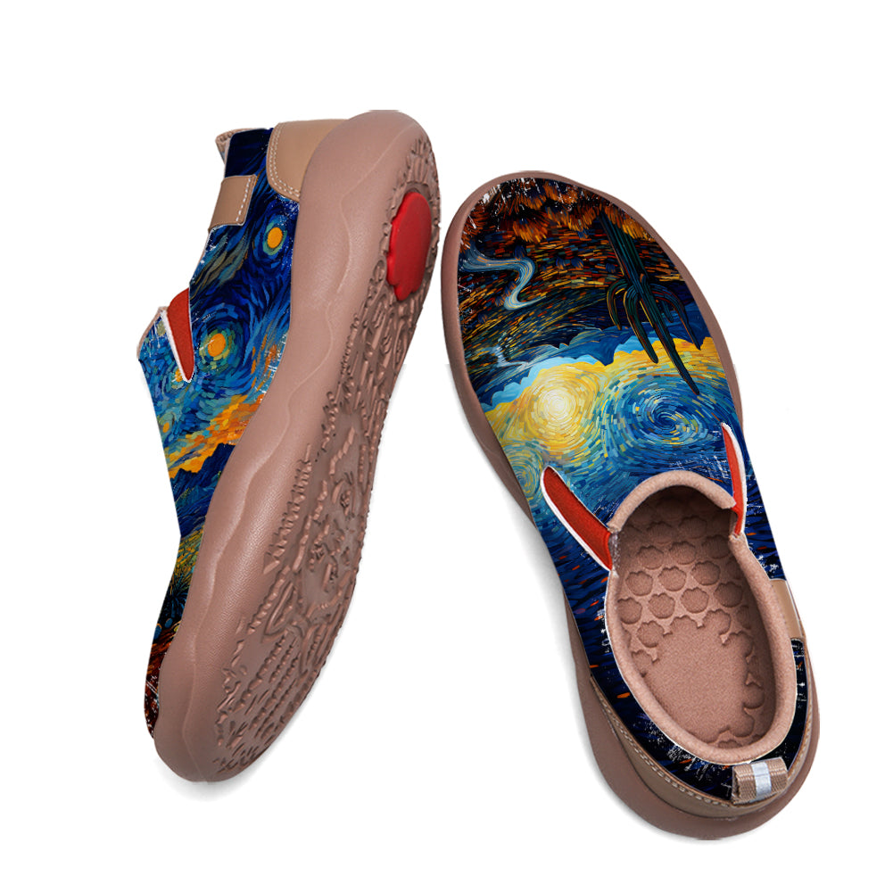 Starry Night Phoenix City Slip On