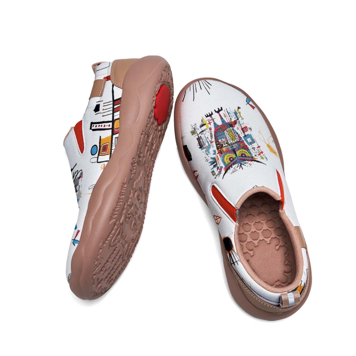 Basquiat Owl Slip On