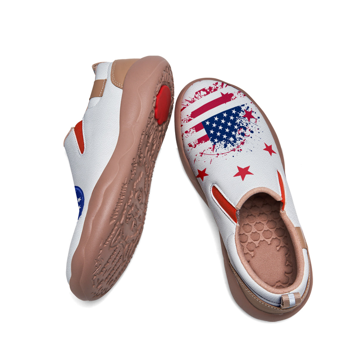 American Flag Slip On