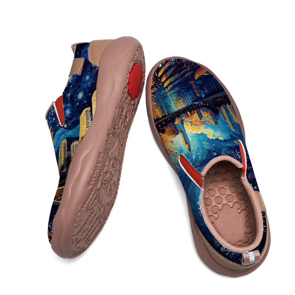 Starry Night Miami City Slip On