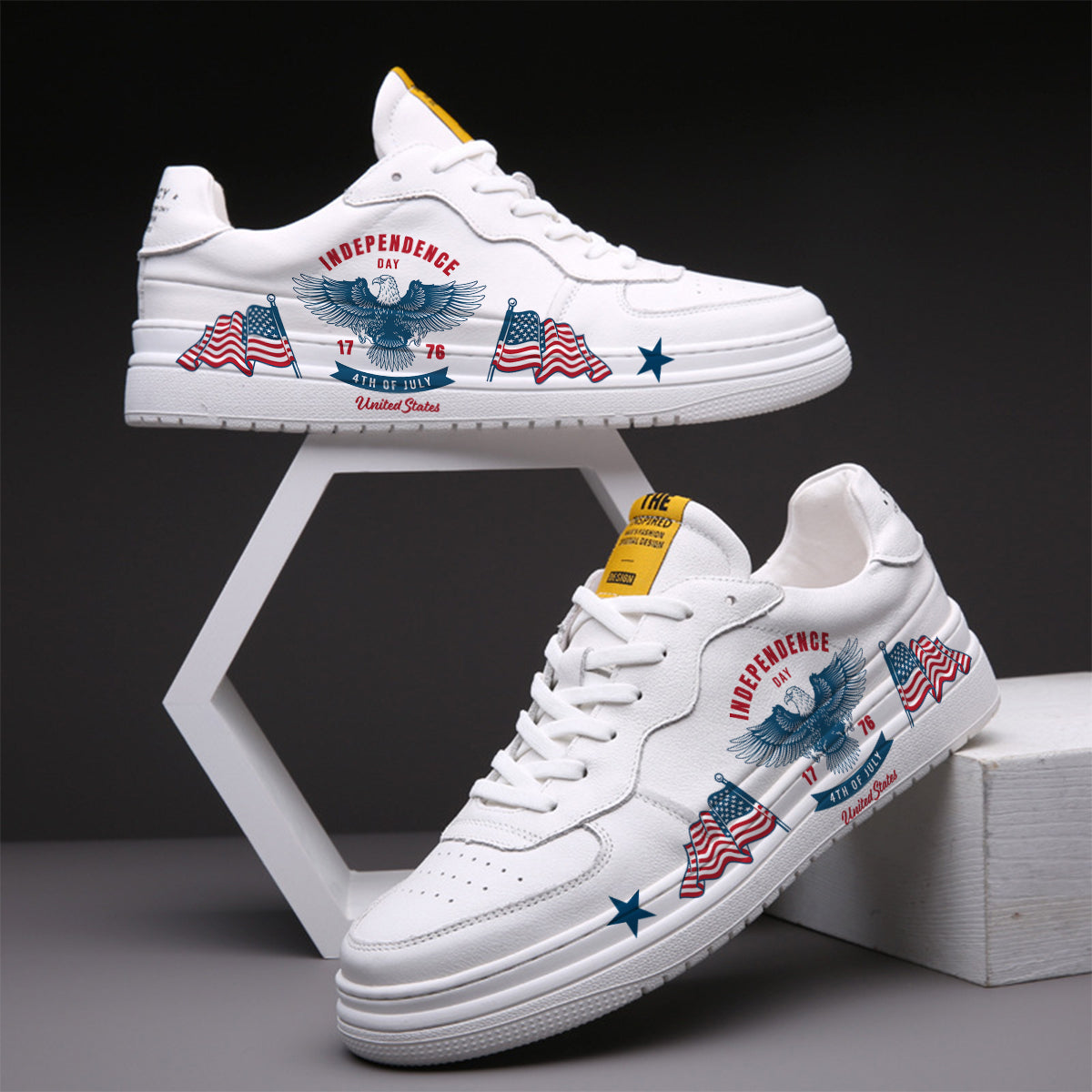 4th of July Low Top Sneaker