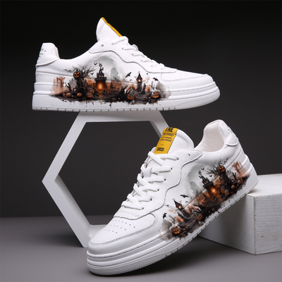 Halloween Pumpkin Low Top Sneaker