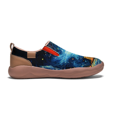 Starry Night Cleveland City Slip On