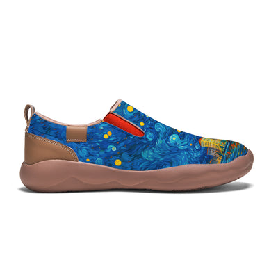 Starry Night Cleveland City Slip On