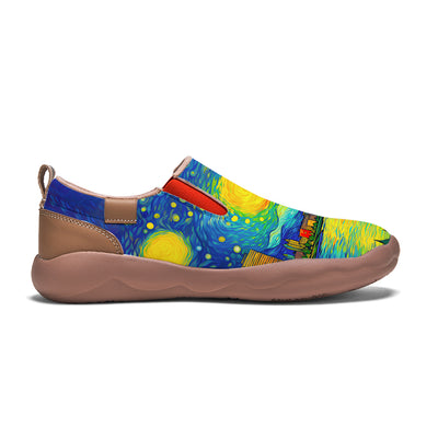 Starry Night Cleveland City Slip On