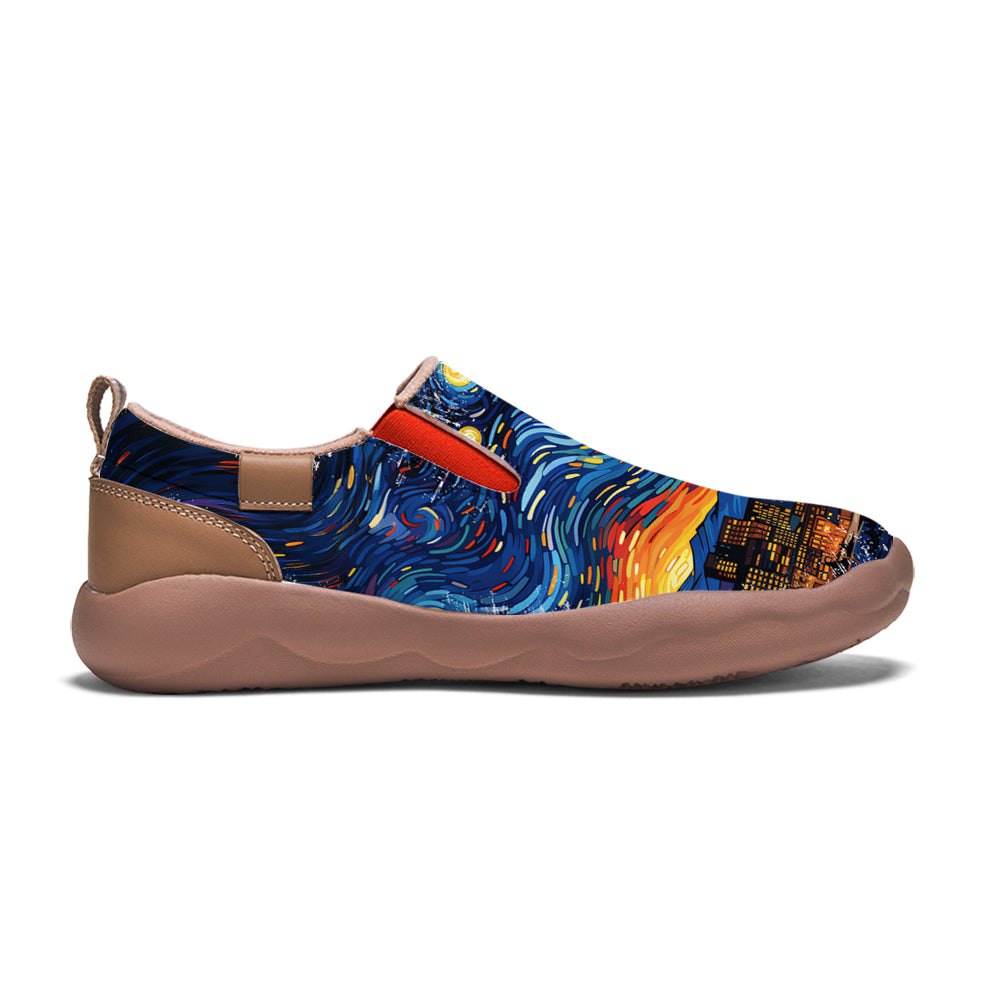 Starry Night Denver City Slip On