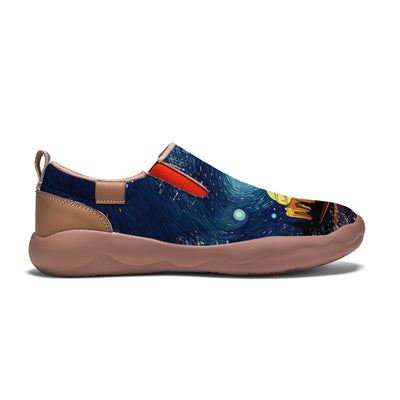 Starry Night Los Angeles City Slip On