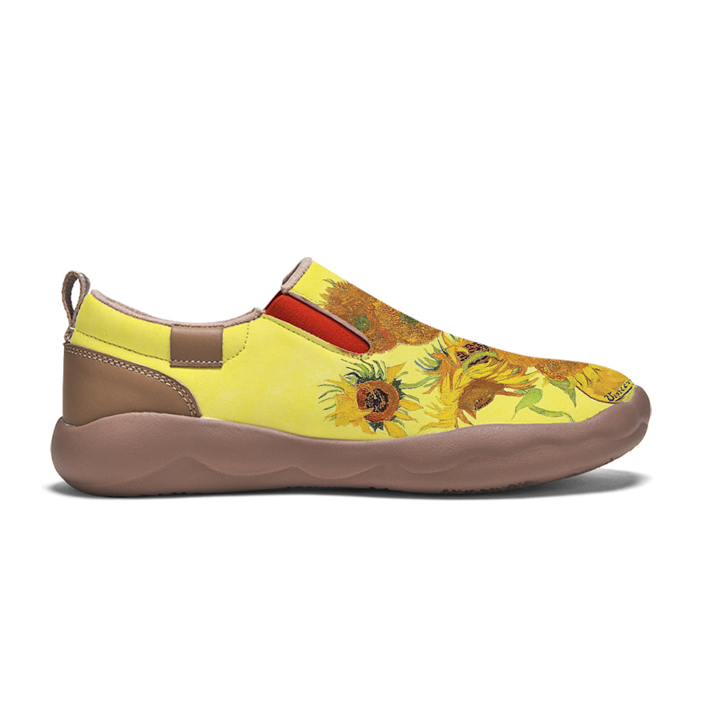 Van Gogh Sunflowers Slip On