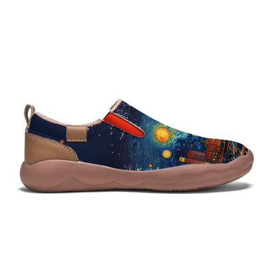 Starry Night Cleveland City Slip On