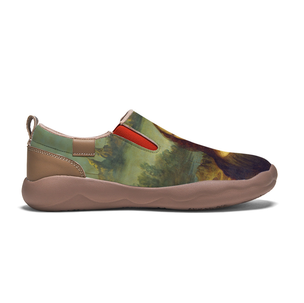 Leonardo da Vinci Mona Lisa Slip On