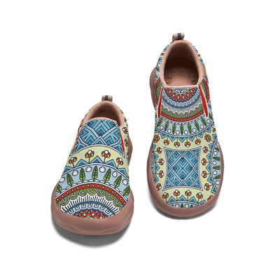 Color Mandala Slip On