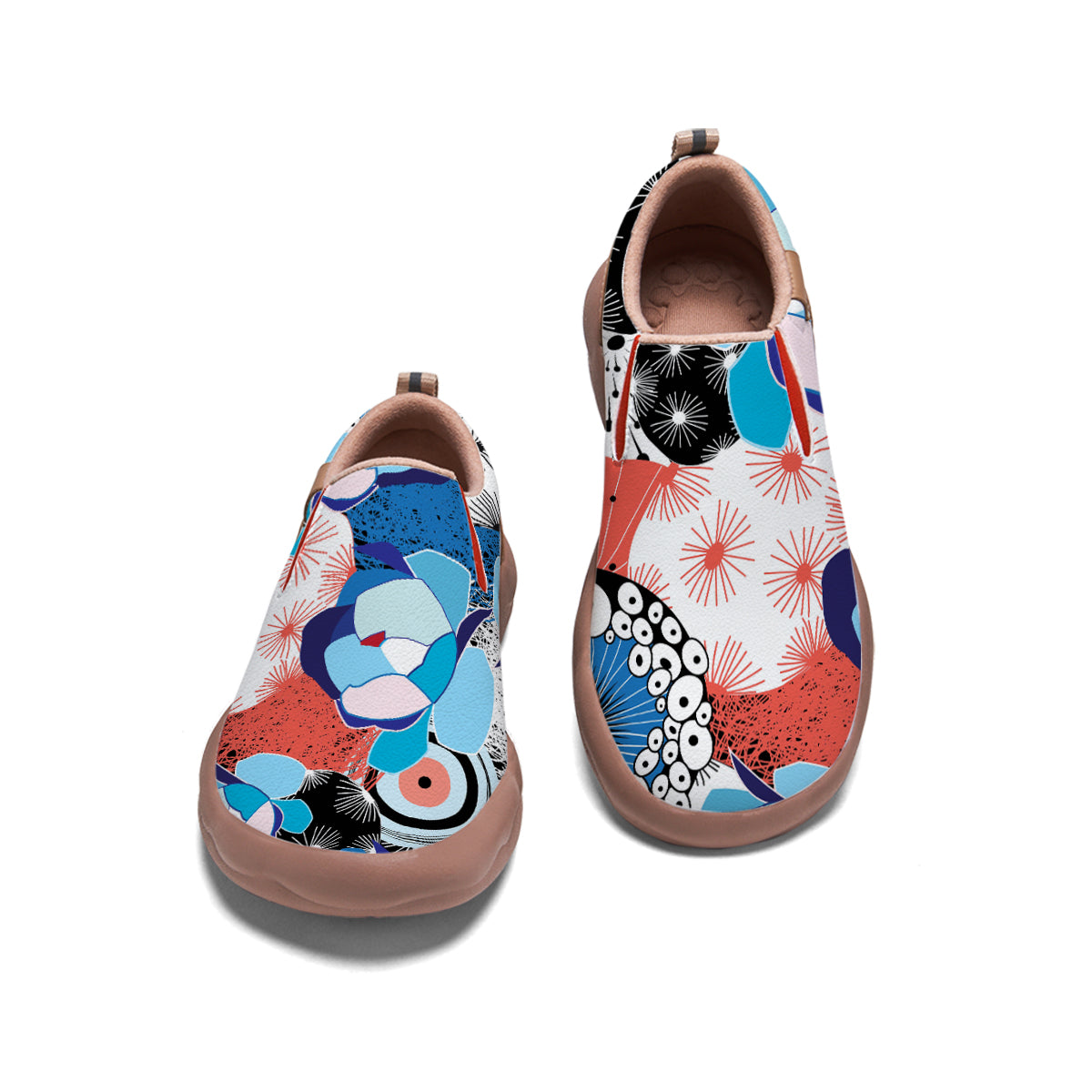 Colorful Flower Slip On