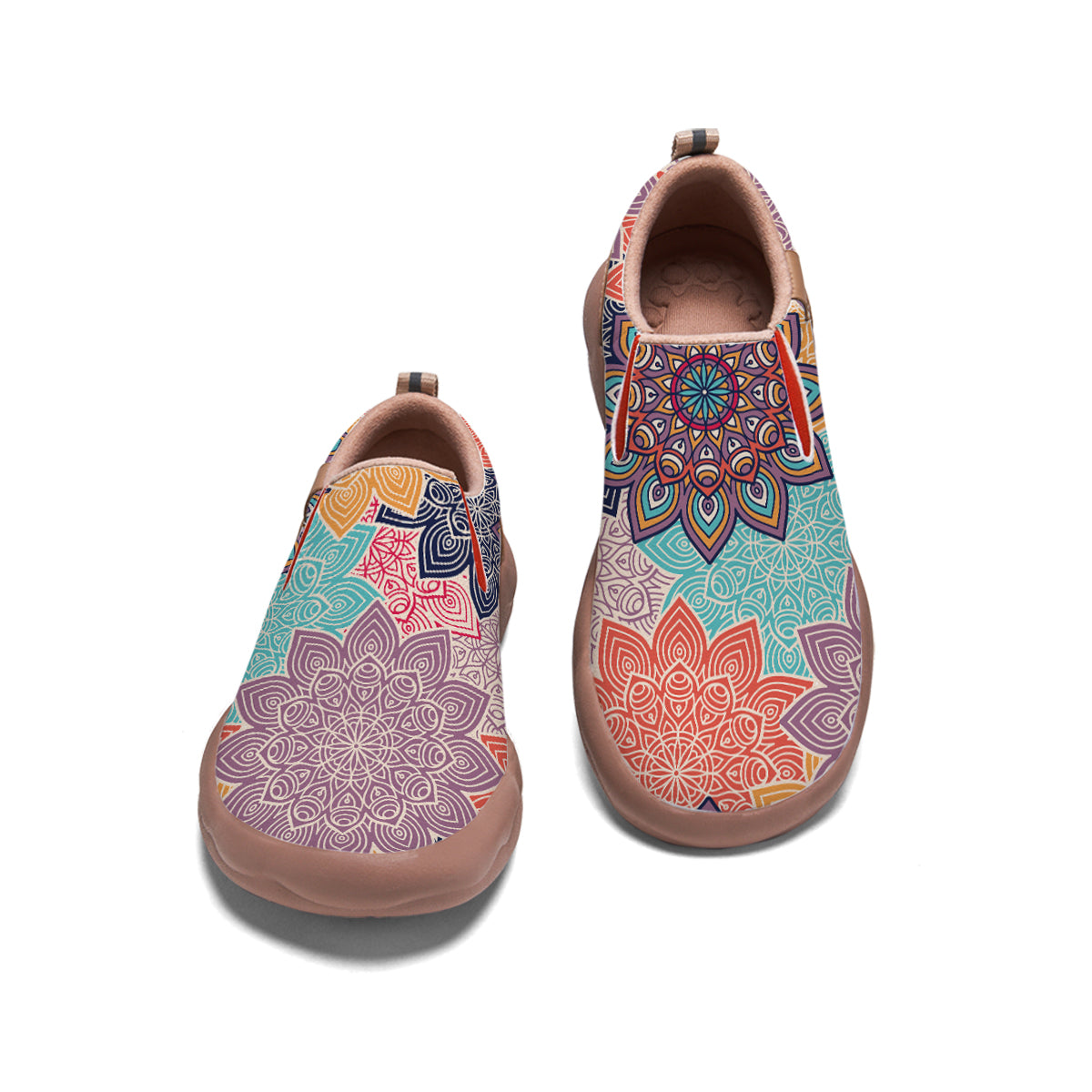 Colorful Mandala Slip On