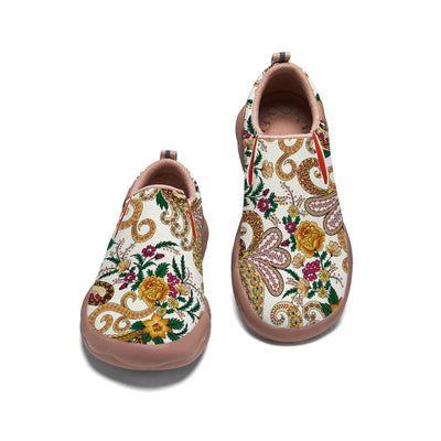 Bohe Style Flower Slip On