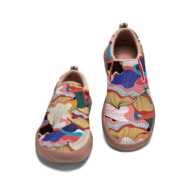 Colorful Mushroom Slip On