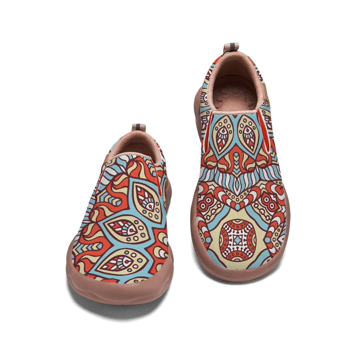 Color Mandala Slip On