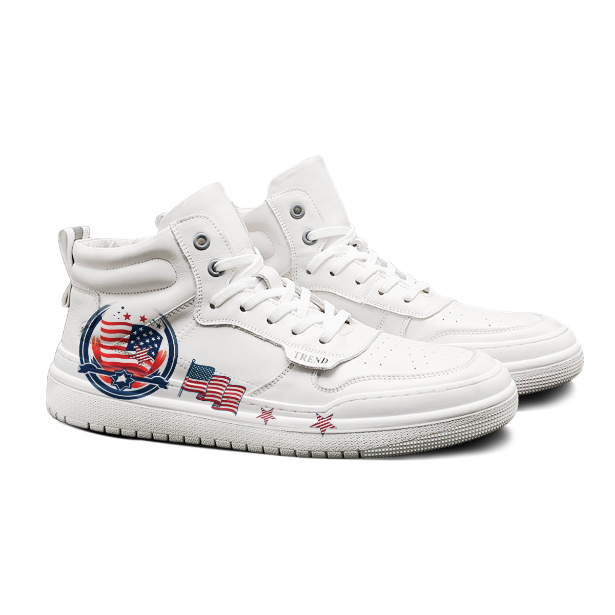 American Flag High Top Sneaker