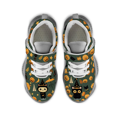 Halloween Pumpkin Kids Running Shoes