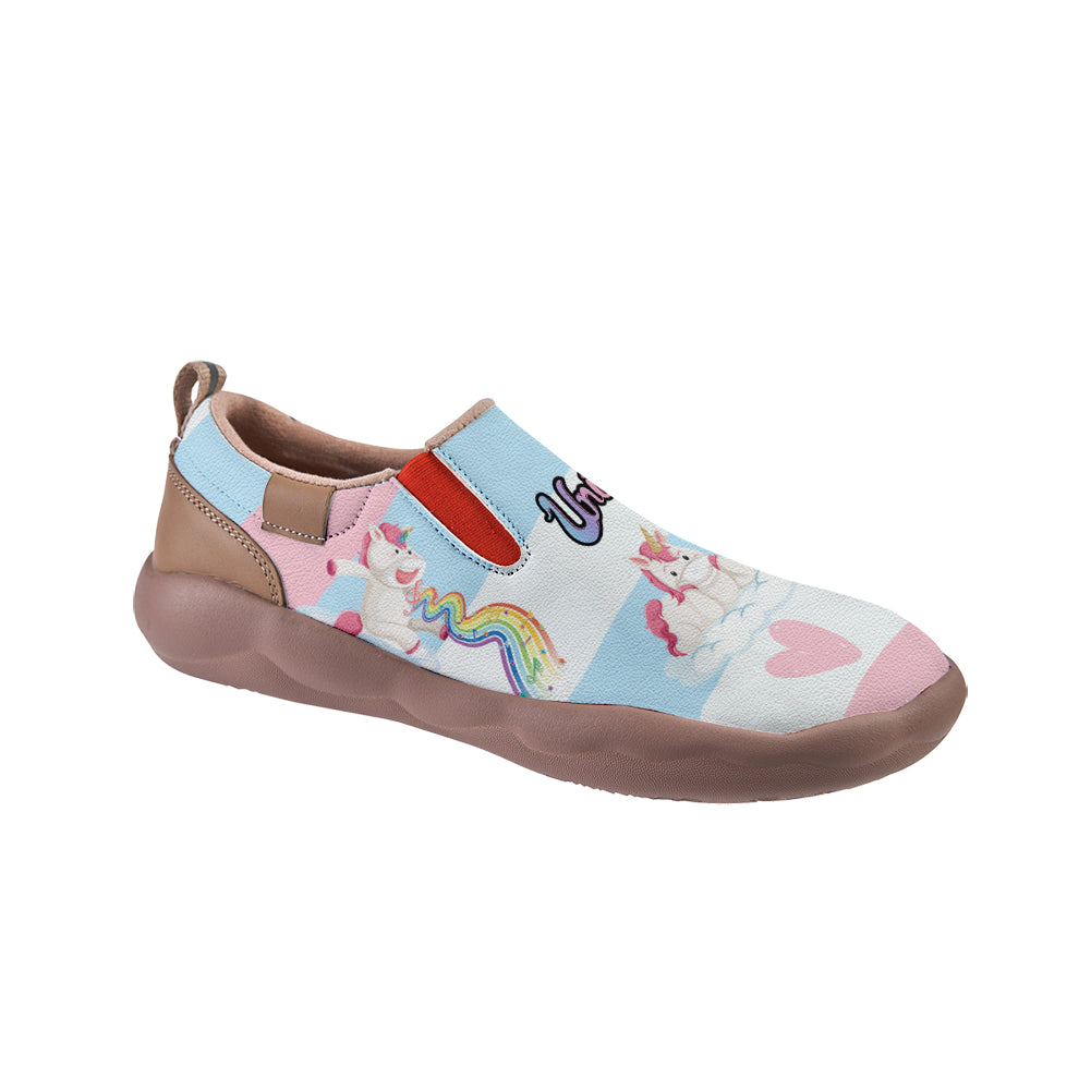 Heart Unicorn Slip On