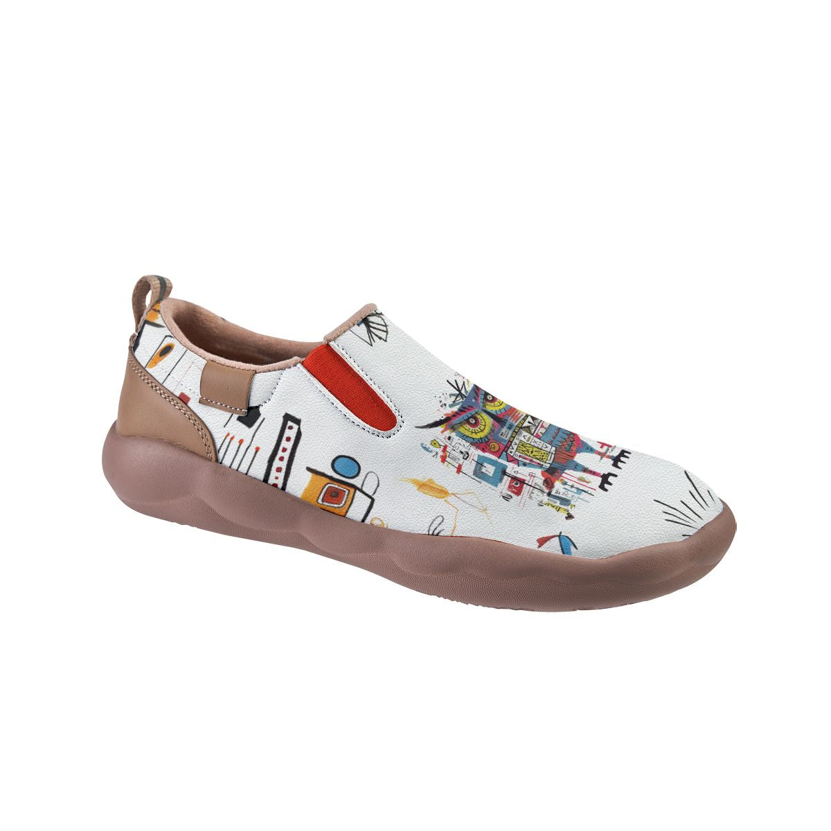 Basquiat Owl Slip On