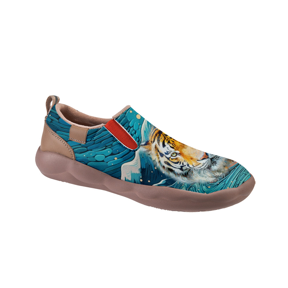 Starry Night Tiger Slip On