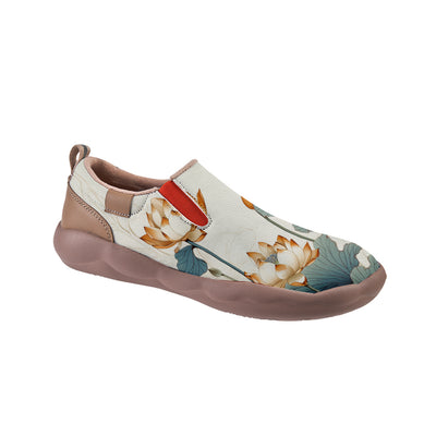 Chinese Lotus Slip On