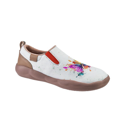 Watercolor Butterfly Slip On