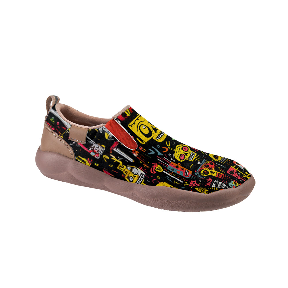 Scared Skull Slip On