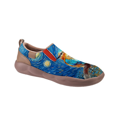 Starry Night Bird Slip On