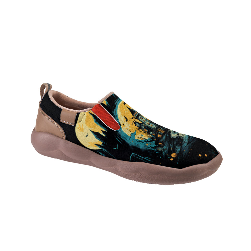 Halloween Castle Kids Slip On