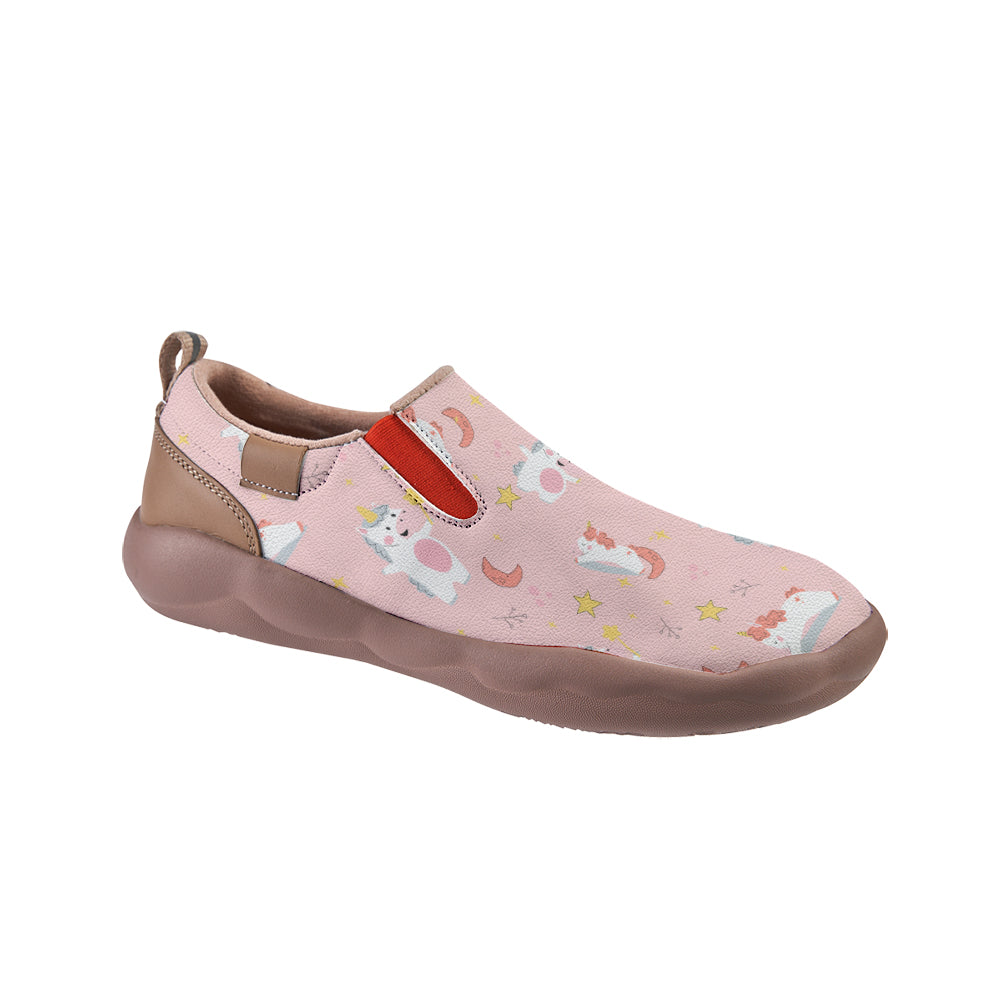 Pink Unicorn Slip On