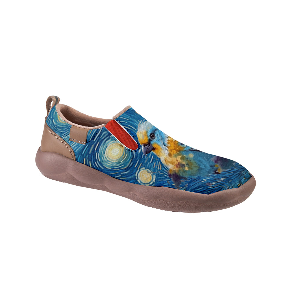 Starry Night Bird Slip On