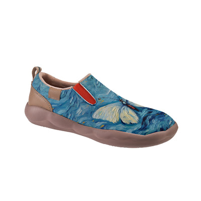 Starry Night Butterfly Slip On