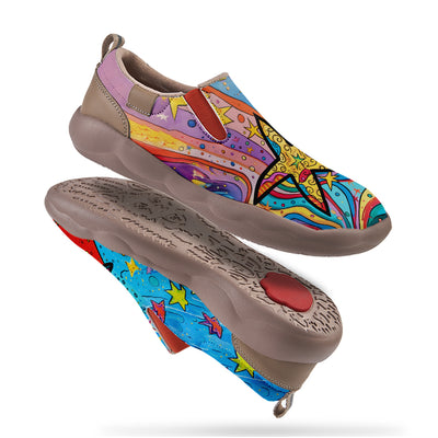 Graffiti Starfish Slip On