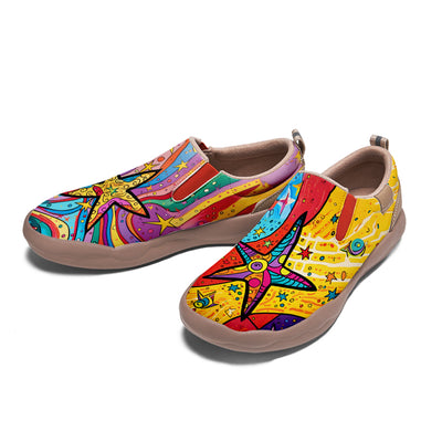 Graffiti Starfish Slip On