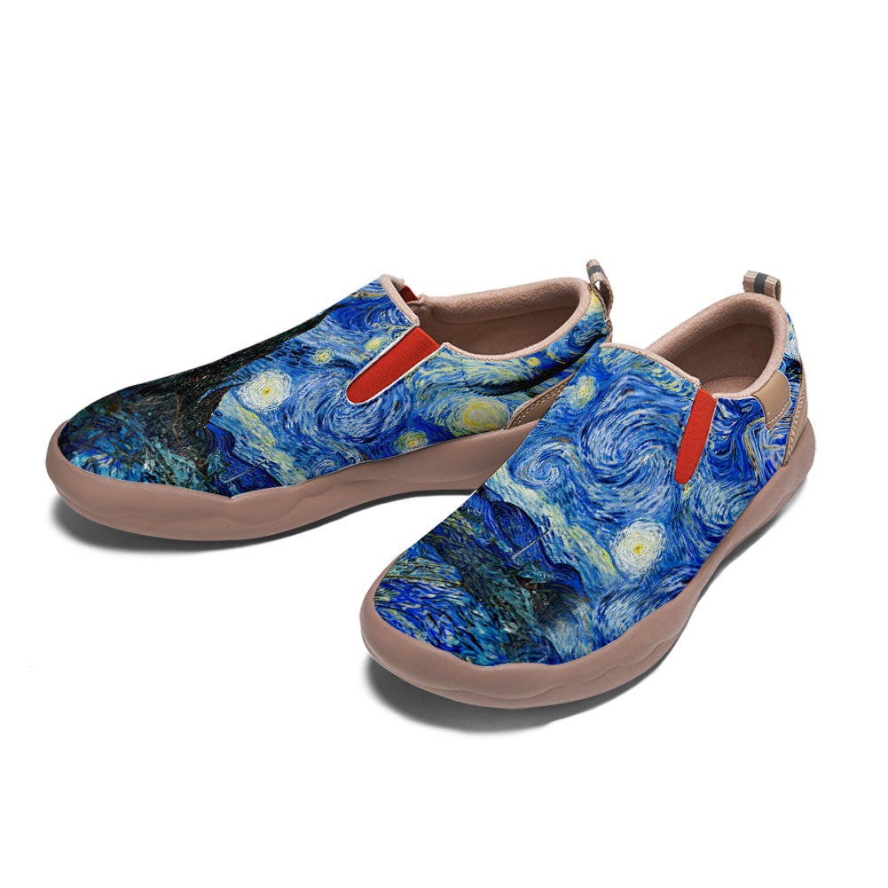 Van Gogh Starry Night Slip On