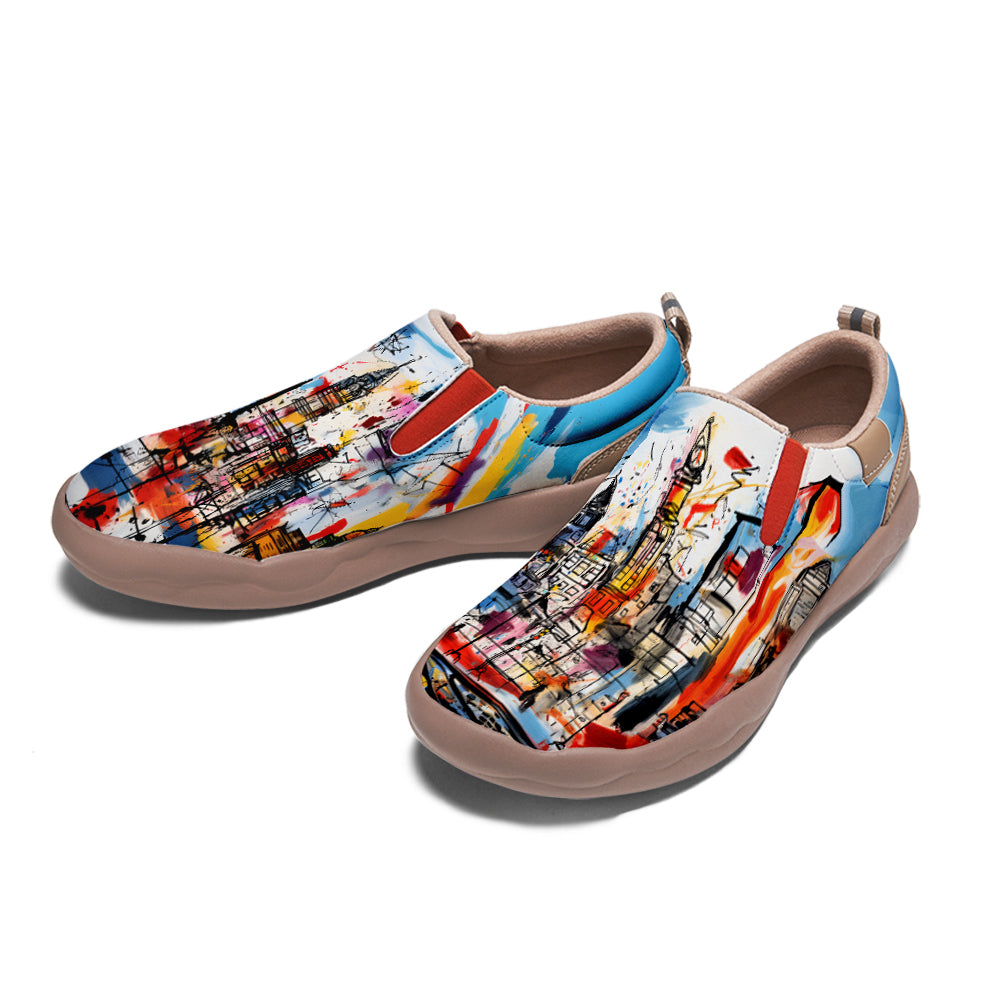 Graffiti Philadelphia City Slip On