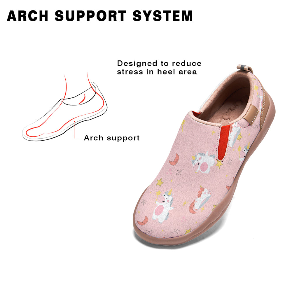 Pink Unicorn Slip On