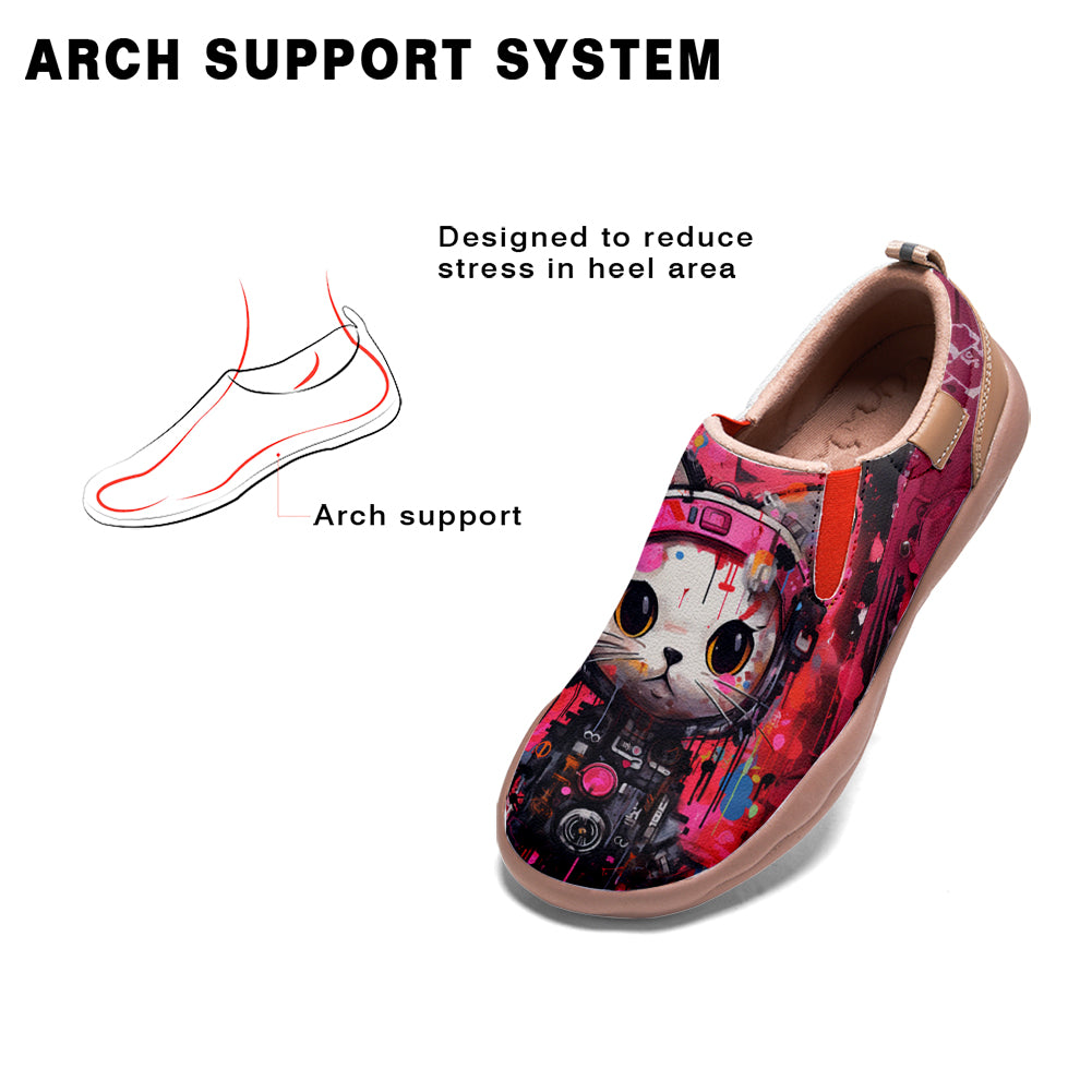 Mechanical Cat Slip On