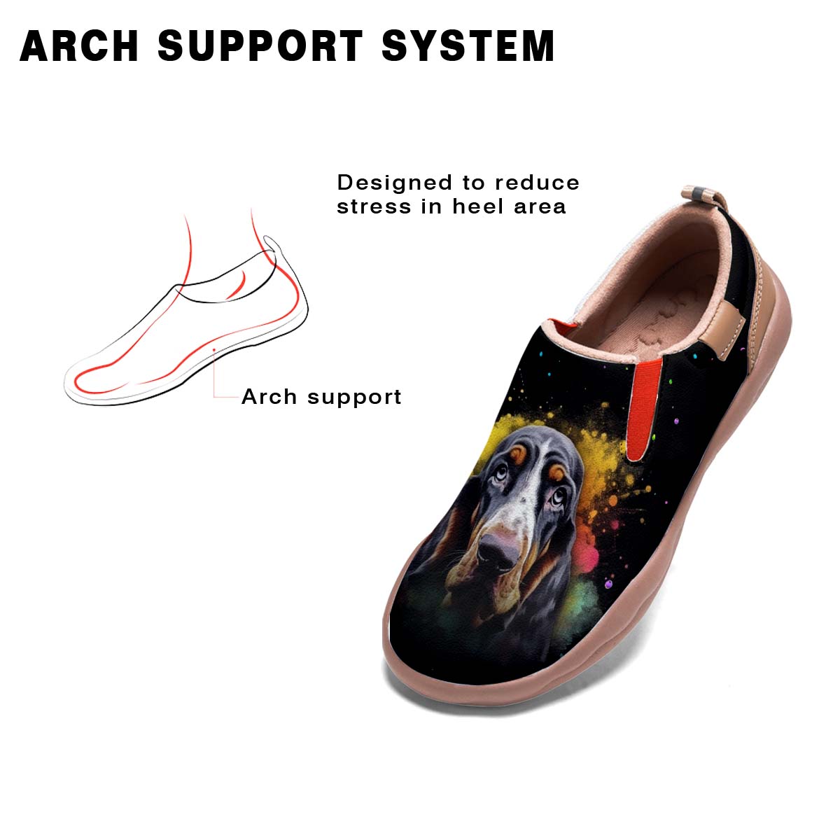 Basset Hound Slip On